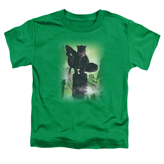 Batman - Catwoman #63 Cover - Short Sleeve Toddler Tee - Kelly Green T-shirt