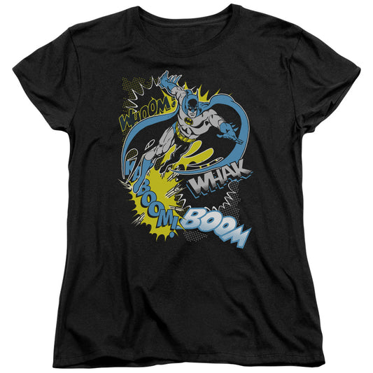 Batman - Bat Effects - Short Sleeve Womens Tee - Black T-shirt