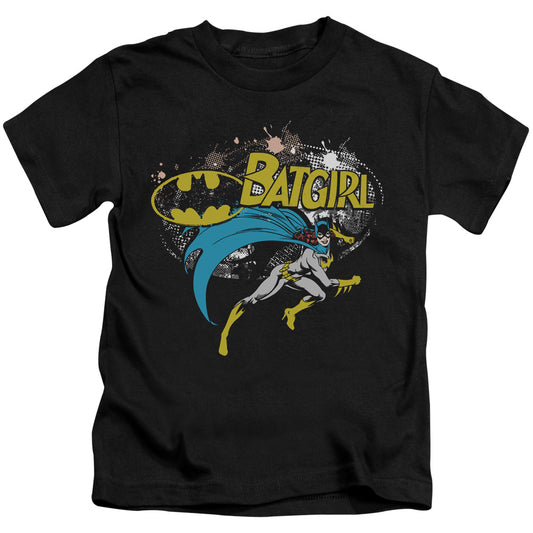 BATMAN BATGIRL HALFTONE - S/S JUVENILE 18/1 - BLACK - T-Shirt