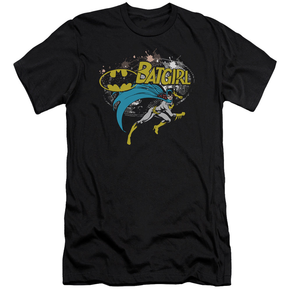 Batman Batgirl Halftone-premuim Canvas Adult Slim