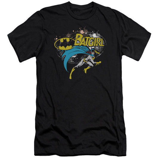 Batman Batgirl Halftone-premuim Canvas Adult Slim
