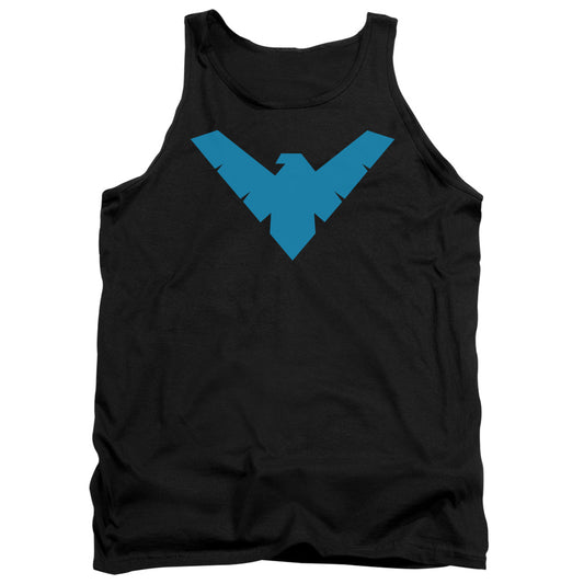 Batman Nightwing Symbol - Adult Tank - Black