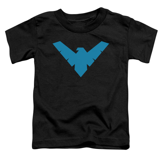 Batman - Nightwing Symbol - Short Sleeve Toddler Tee - Black T-shirt