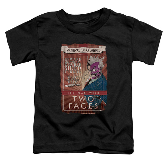 BATMAN TWO FACES - S/S TODDLER TEE - BLACK - T-Shirt