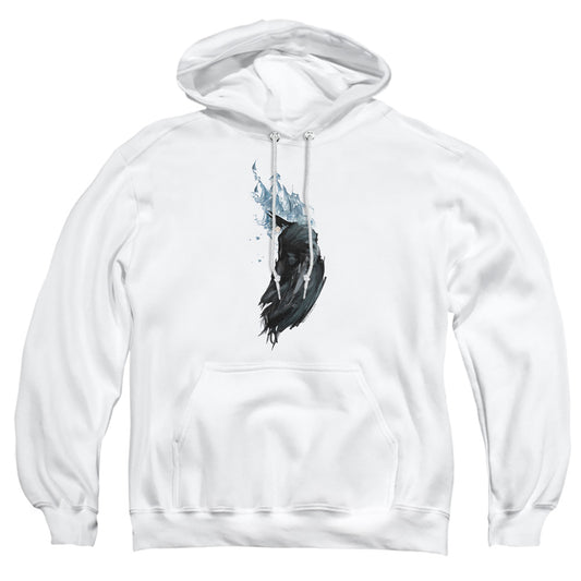 Batman - Wash - Adult Pull-over Hoodie - White