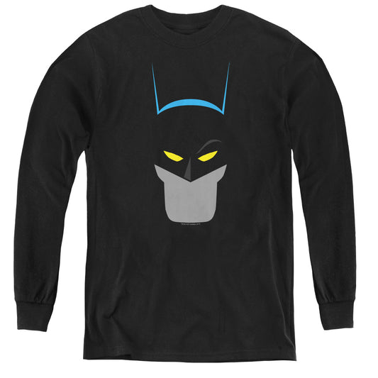 Batman Simplified - Youth Long Sleeve Tee - Black