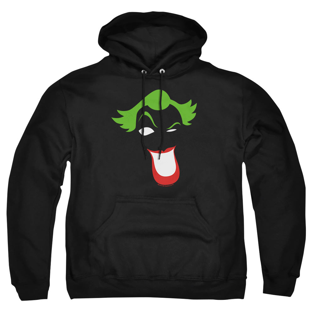 Batman - Joker Simplified - Adult Pull-over Hoodie - Black