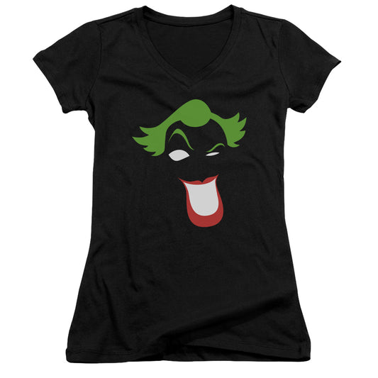 Batman - Joker Simplified - Junior V-neck - Black