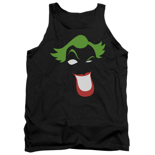 Batman Joker Simplified - Adult Tank - Black