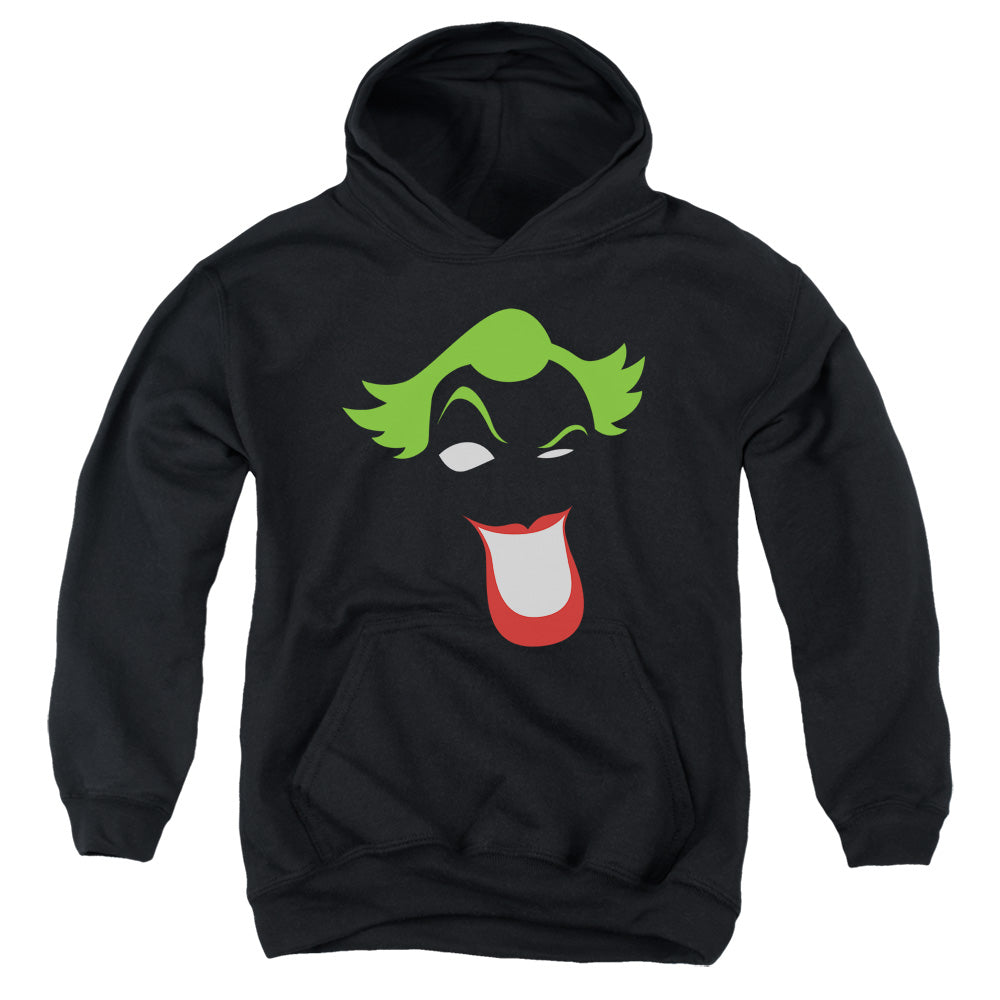 Batman - Joker Simplified - Youth Pull-over Hoodie - Black
