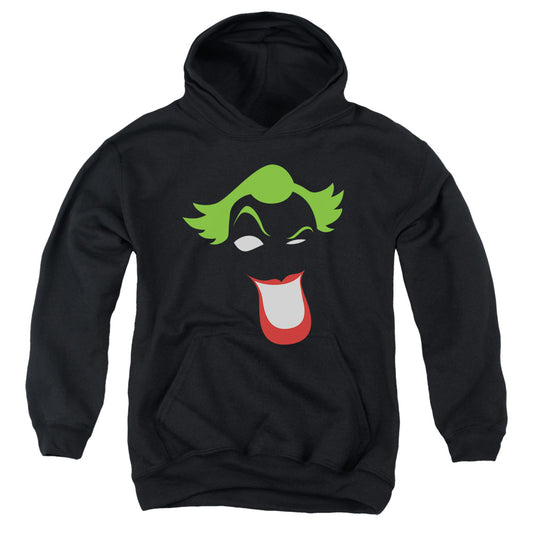 Batman - Joker Simplified - Youth Pull-over Hoodie - Black