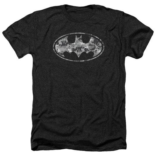 Batman - Urban Camo Shield - Adult Heather-black