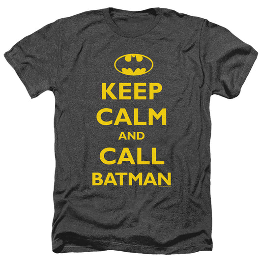 Batman - Call Batman - Adult Heather-black