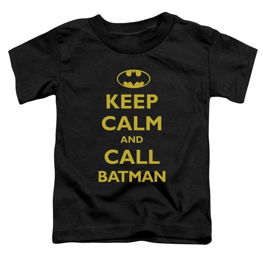 Batman - Call Batman - Short Sleeve Toddler Tee - Black T-shirt