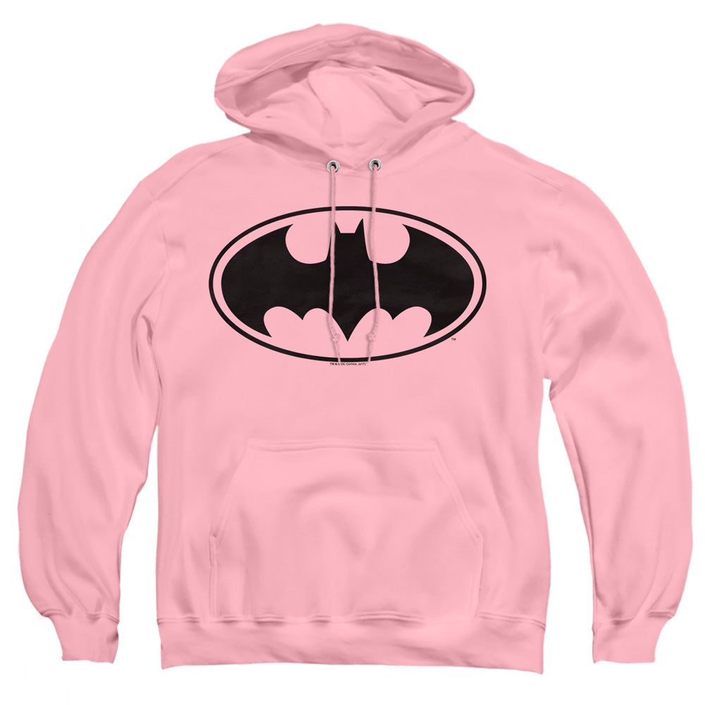 Batman - Black Bat - Adult Pull-over Hoodie - Pink
