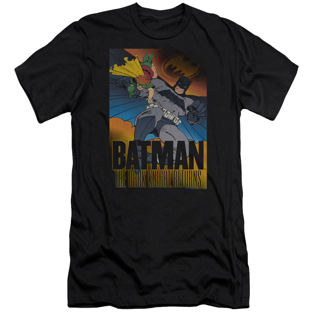 Batman - Dk Returns-premuim Canvas Adult Slim Fit 30/1 - Black