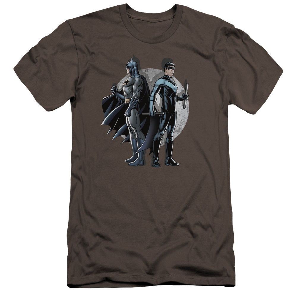 Batman - Spotlight-premuim Canvas Adult Slim Fit 30/1 - Charcoal