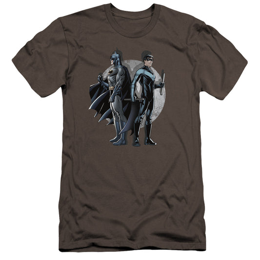 Batman - Spotlight-premuim Canvas Adult Slim Fit 30/1 - Charcoal