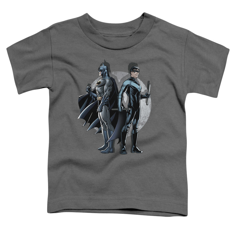 Batman - Spotlight - Short Sleeve Toddler Tee - Charcoal T-shirt