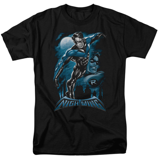 Batman - All Grown Up - Short Sleeve Adult 18/1 - Black T-shirt