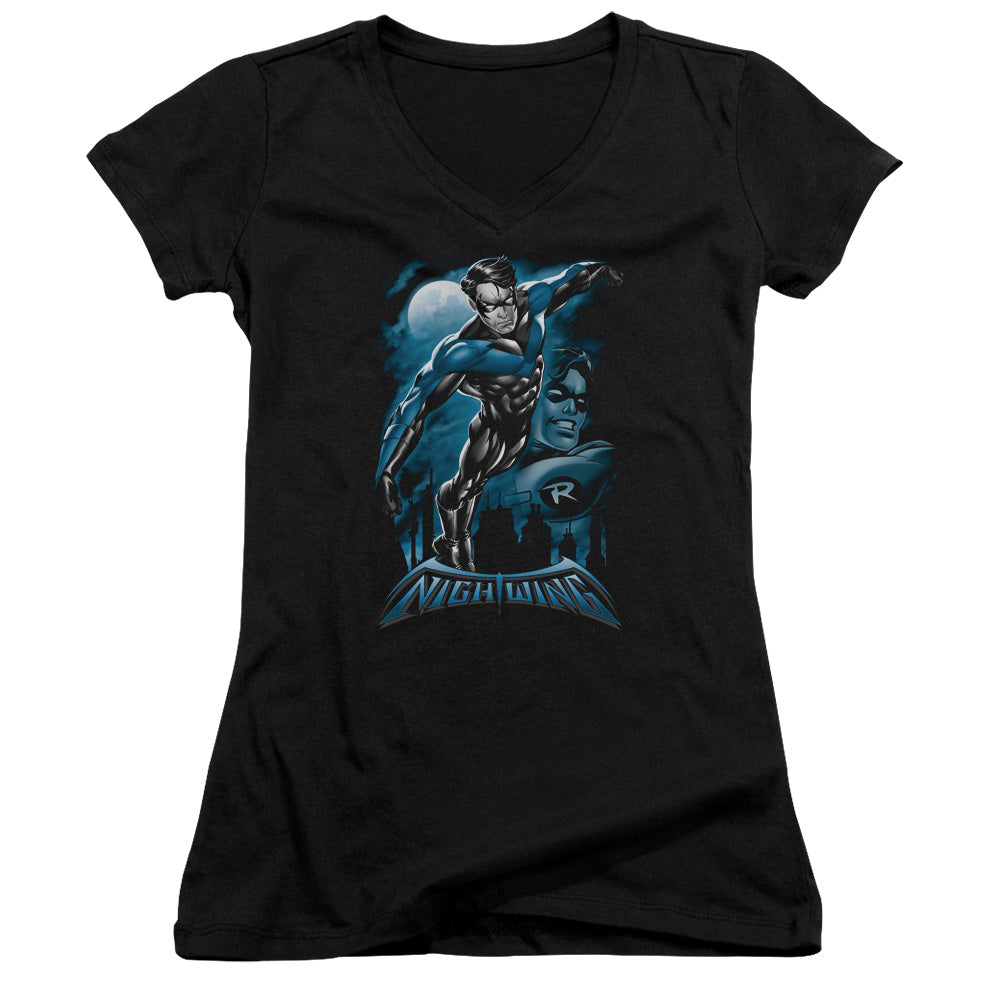 Batman - All Grown Up - Junior V-neck - Black