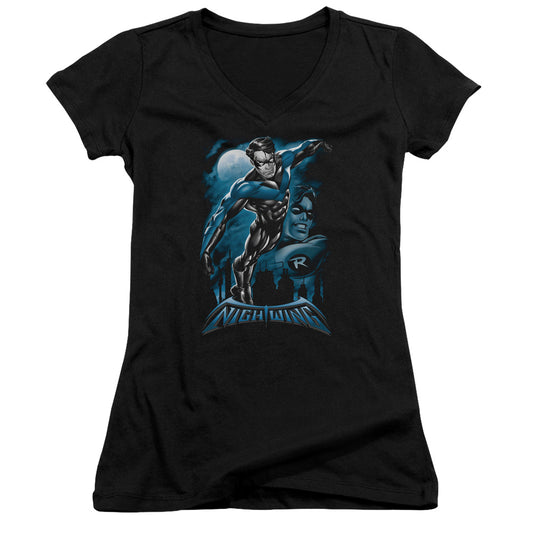 Batman - All Grown Up - Junior V-neck - Black