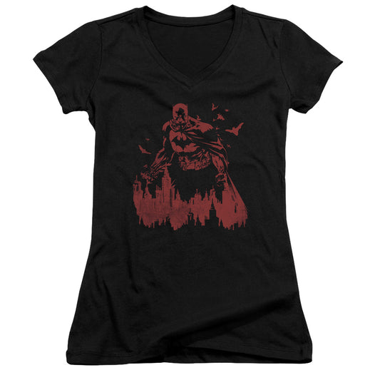 Batman - Red Knight - Junior V-neck - Black