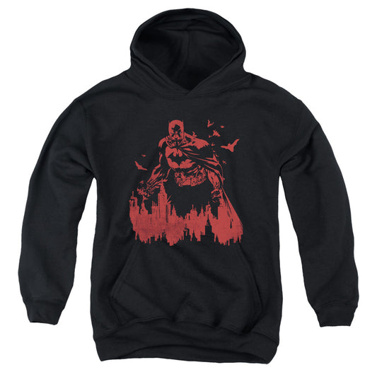 Batman - Red Knight - Youth Pull-over Hoodie - Black