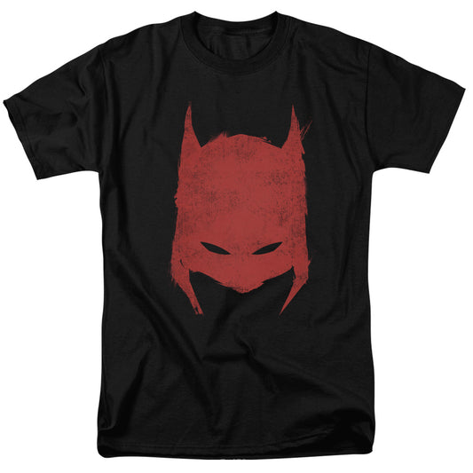 Batman - Hacked & Scratched - Short Sleeve Adult 18/1 - Black T-shirt