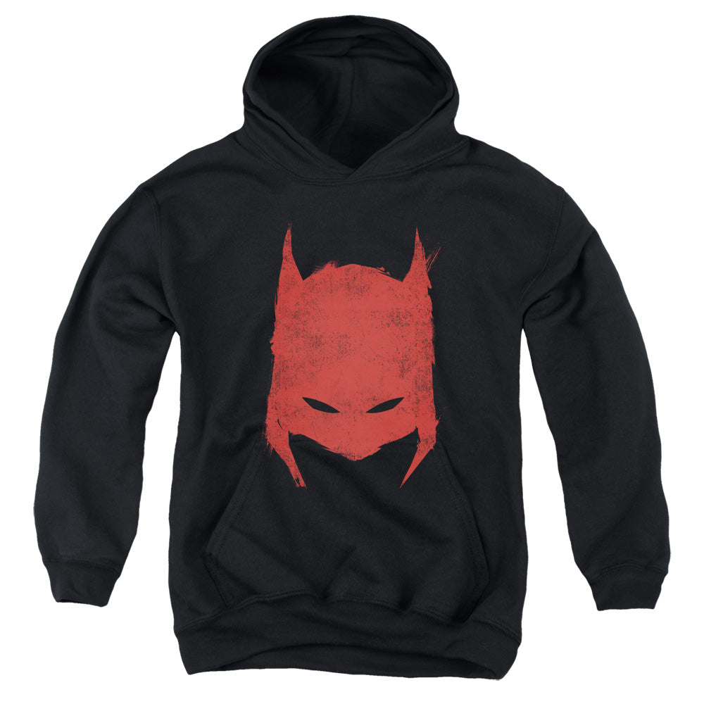 Batman - Hacked & Scratched - Youth Pull-over Hoodie - Black