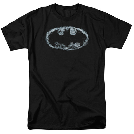 Batman - Smoke Signal - Short Sleeve Adult 18/1 - Black T-shirt