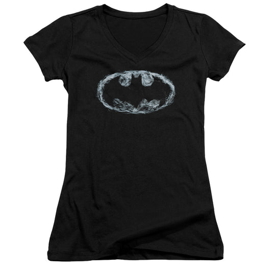 Batman - Smoke Signal - Junior V-neck - Black