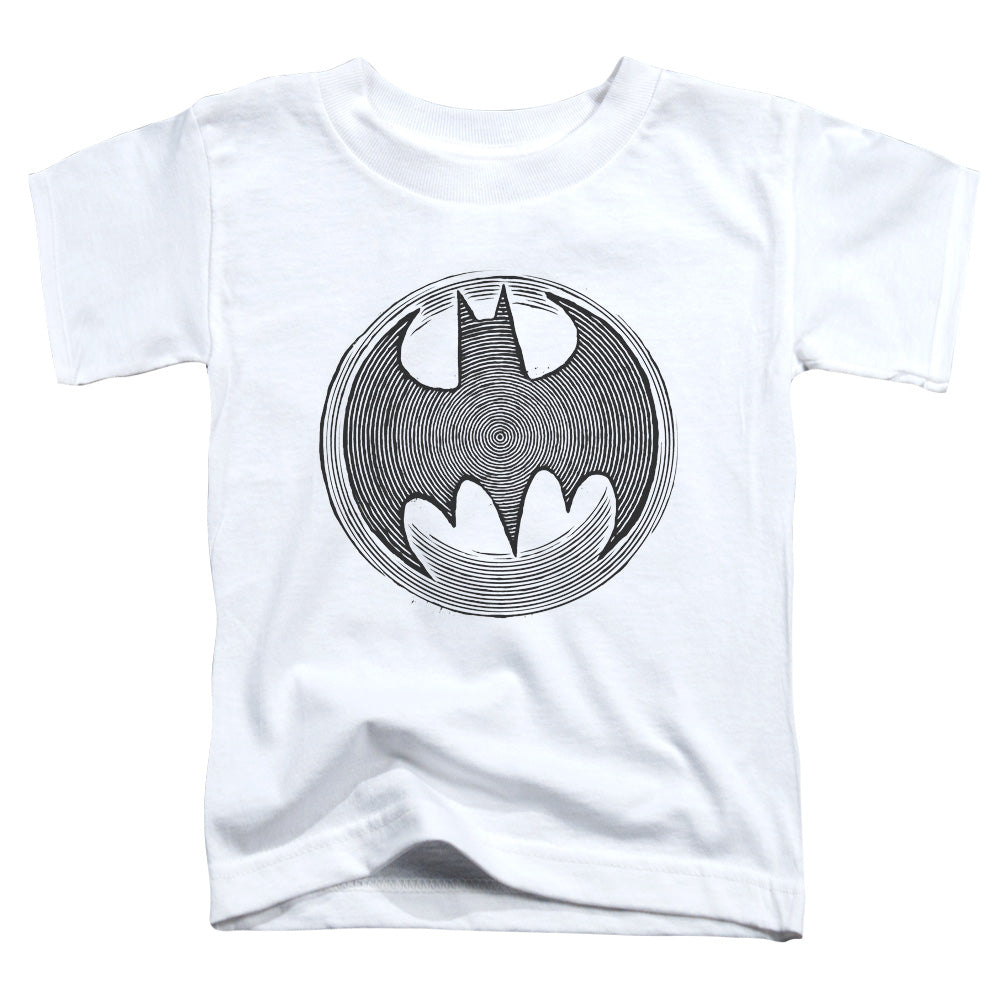 Batman - Knight Knockout - Short Sleeve Toddler Tee - White T-shirt