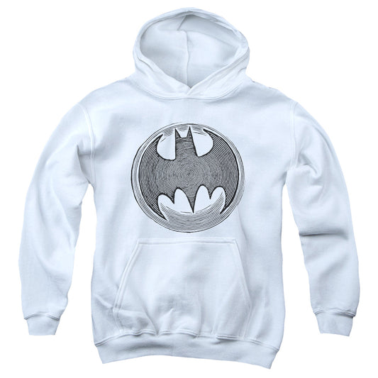 Batman - Knight Knockout - Youth Pull-over Hoodie - White