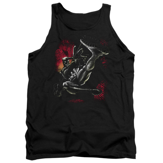 Batman - Kick Swing - Adult Tank - Black