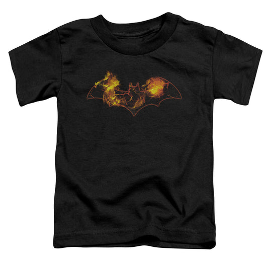 Batman - Molten Logo - Short Sleeve Toddler Tee - Black T-shirt