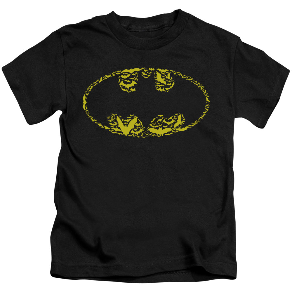 BATMAN BATS ON BATS - S/S JUVENILE 18/1 - BLACK - T-Shirt