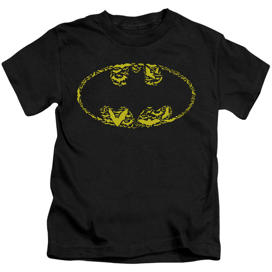 BATMAN BATS ON BATS - S/S JUVENILE 18/1 - BLACK - T-Shirt