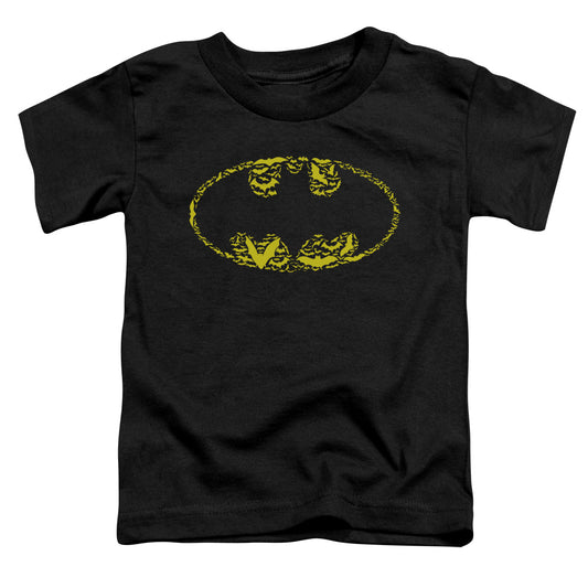 Batman - Bats On Bats - Short Sleeve Toddler Tee - Black T-shirt
