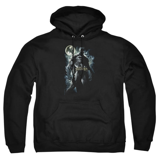 Batman - The Knight - Adult Pull-over Hoodie - Black