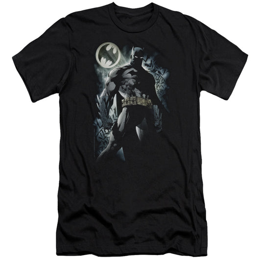 Batman - The Knight-premuim Canvas Adult Slim Fit 30/1 - Black