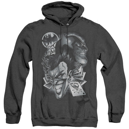 Batman - Archenemies - Adult Heather Hoodie - Black
