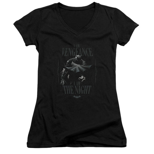 Batman - I Am - Junior V-neck - Black