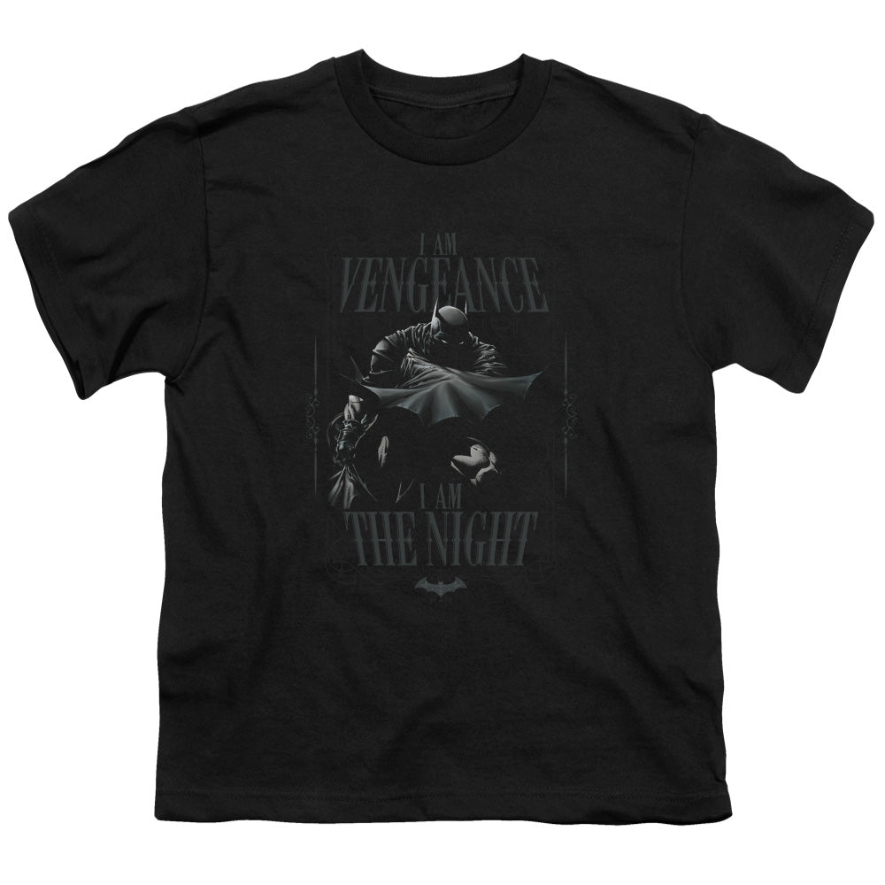Batman - I Am - Short Sleeve Youth 18/1 - Black T-shirt