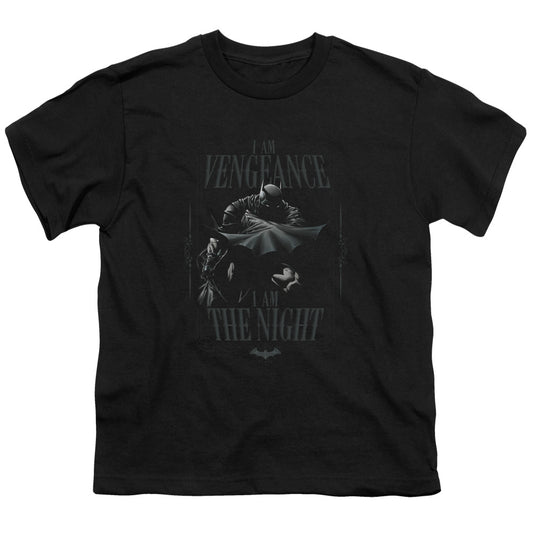 Batman - I Am - Short Sleeve Youth 18/1 - Black T-shirt