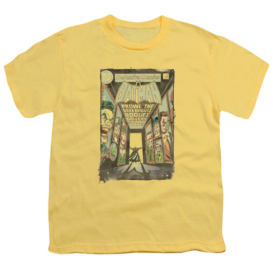Batman - Rogues Gallery Cover - Short Sleeve Youth 18/1 - Banana T-shirt