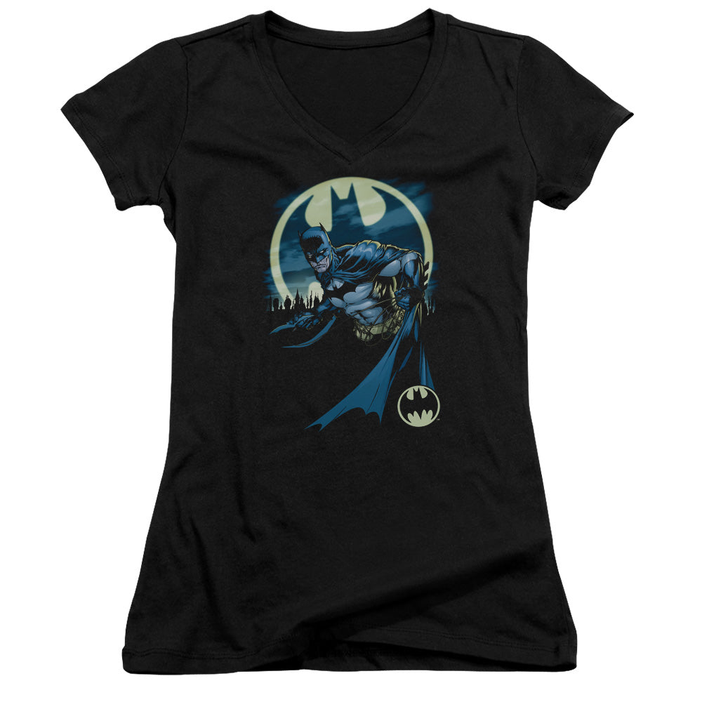 Batman - Heed The Call - Junior V-neck - Black