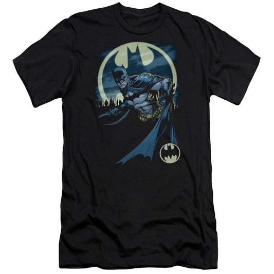 Batman - Heed The Call-premuim Canvas Adult Slim Fit 30/1 - Black