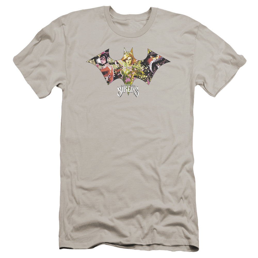 Batman - Sirens Bat-premuim Canvas Adult Slim Fit 30/1 - Silver