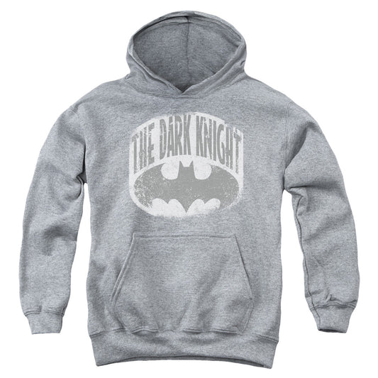 Batman - Dark Knight Shield - Youth Pull-over Hoodie - Heather